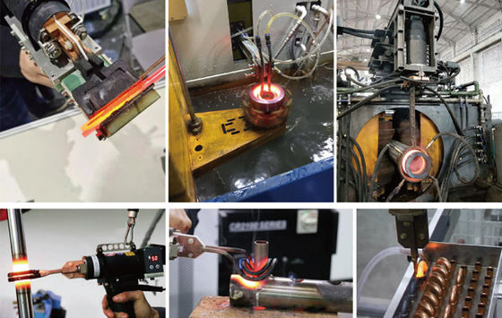 Manual Control Induction Heating Power Supply 60Hz High Frequency Heating Machine