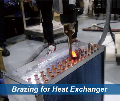 Stainless Steel Induction Brazing Machine Portable 10KVA For Automotive Aerospace